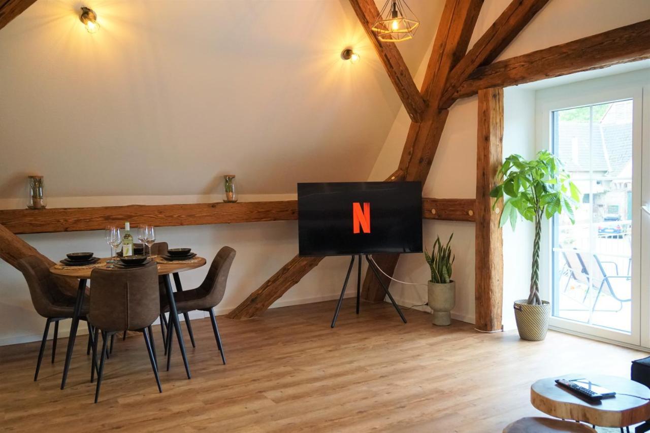 Galerie-Wohnung I Sanierter Pferdestall I Europapark I Boxspring I Nespresso Kippenheim Esterno foto