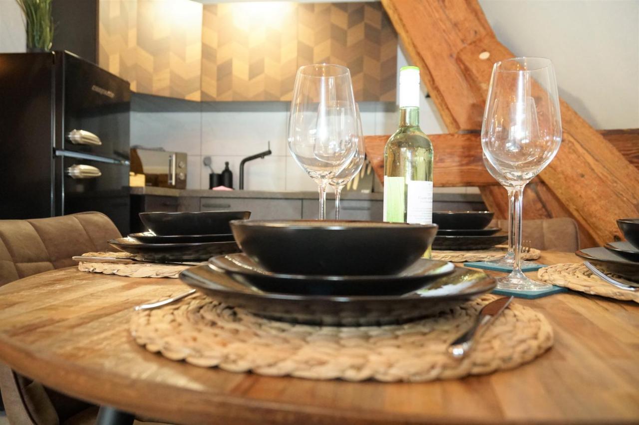 Galerie-Wohnung I Sanierter Pferdestall I Europapark I Boxspring I Nespresso Kippenheim Esterno foto